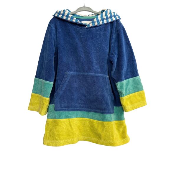 Mini Boden Towelling Hoodie Pullover Unisex Size 3/4 Beach Pool - Picture 1 of 3